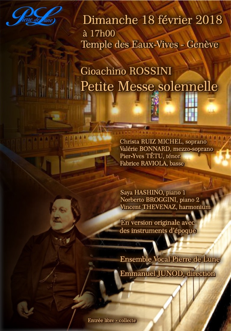 Image de l'affiche du concert Rossini: Petite Messe Solennelle